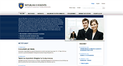 Desktop Screenshot of ak.rks-gov.net
